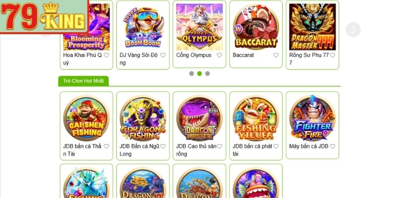 79KING Game - Trải Nghiệm Kho Trò Chơi Đa Dạng Và Hấp Dẫn
