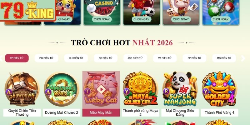 79KING Game - Trải Nghiệm Kho Trò Chơi Đa Dạng Và Hấp Dẫn
