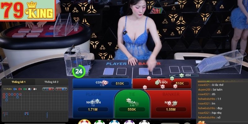 Baccarat 79KING – Luật Chơi Và Kinh Nghiệm Thực Chiến Chi Tiết