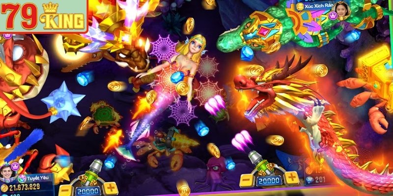Bắn Cá Thần Rồng 79KING – Game Săn BOSS Huyền Thoại Kịch Tính