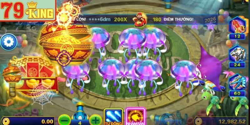 Bắn Cá Thần Tài 79KING - Game Săn Thưởng Hấp Dẫn Với Tỷ Lệ Thắng Cao