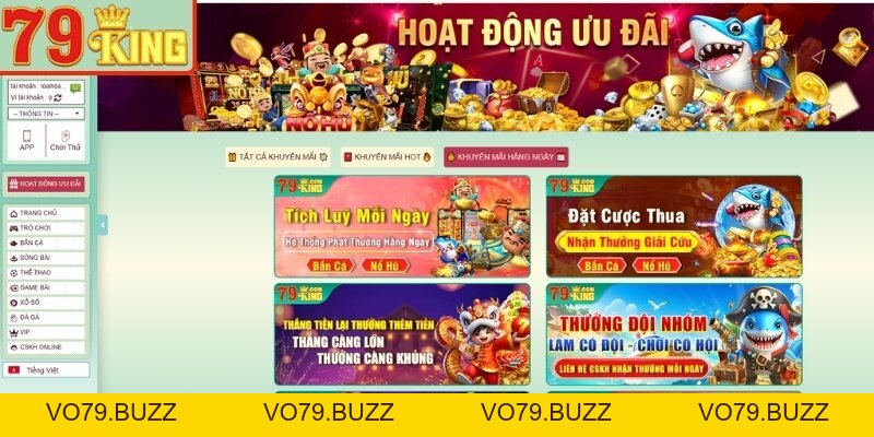 Khuyến Mãi 79KING - Cập Nhật Đầy Đủ Ưu Đãi Hấp Dẫn