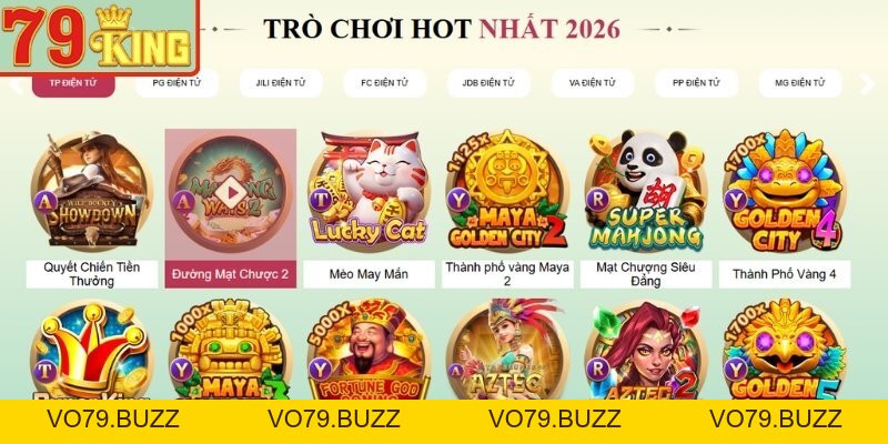 Nổ Hũ 79KING - Trải Nghiệm Quay Hũ Đổi Thưởng Hấp Dẫn