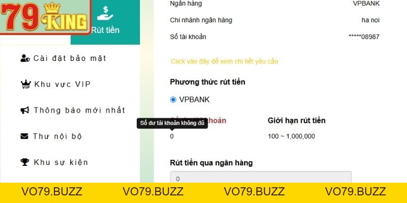 Rút Tiền 79KING Với Hướng Dẫn Từ A-Z Cho Người Mới