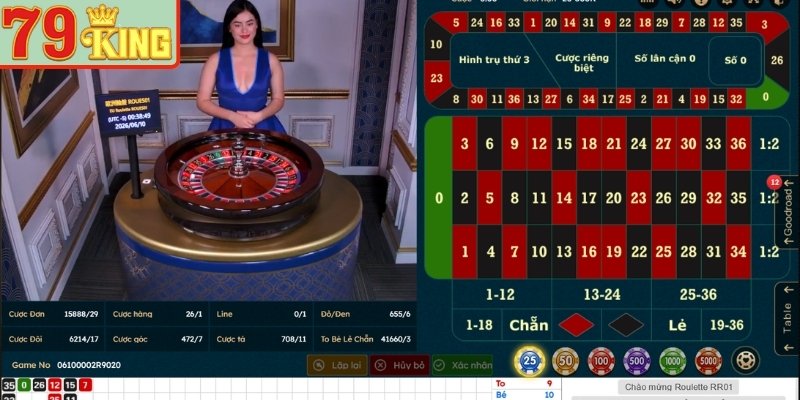 Roulette 79KING - Hướng Dẫn Cách Chơi Và Chiến Lược Tối Ưu Hiệu Quả
